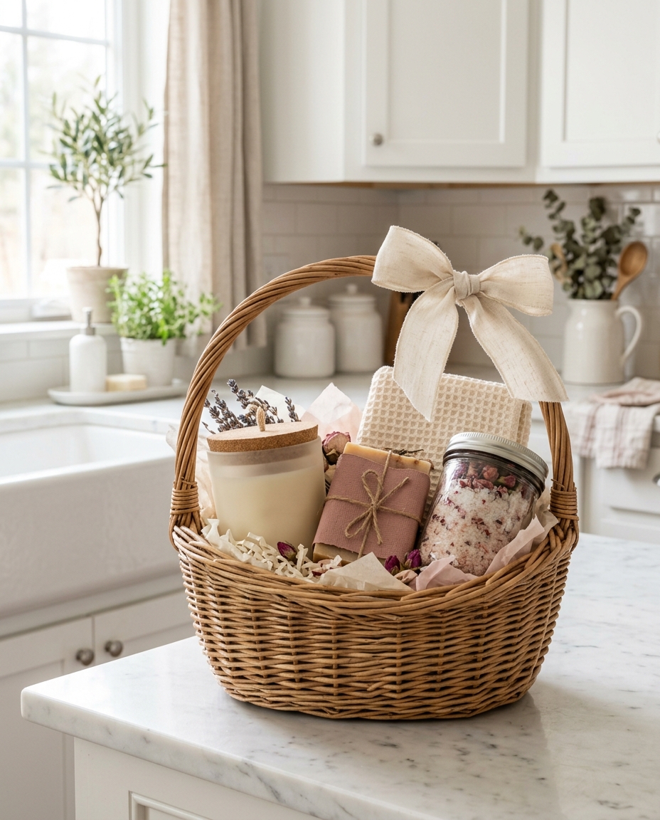 A Quiet Moment — gift basket by Lorena's Gift Baskets